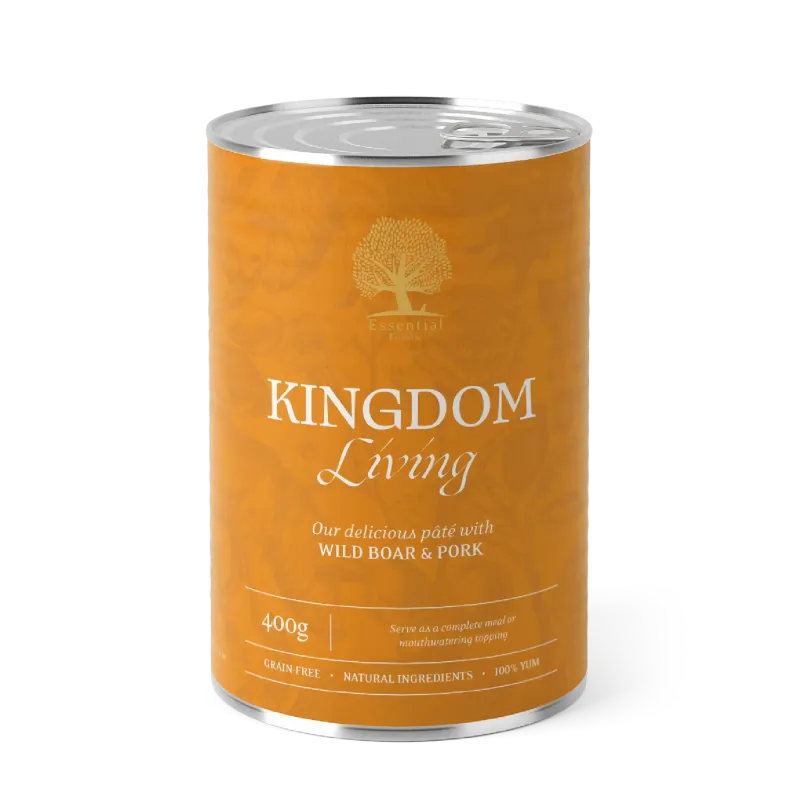 Pâtée KINGDOM LIVING 400gr